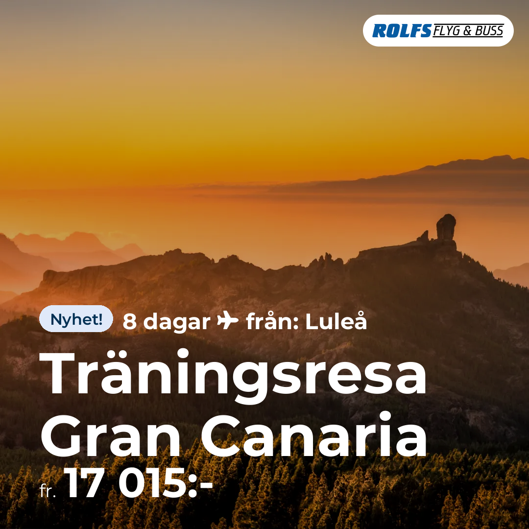 Träningsresa Gran Canaria