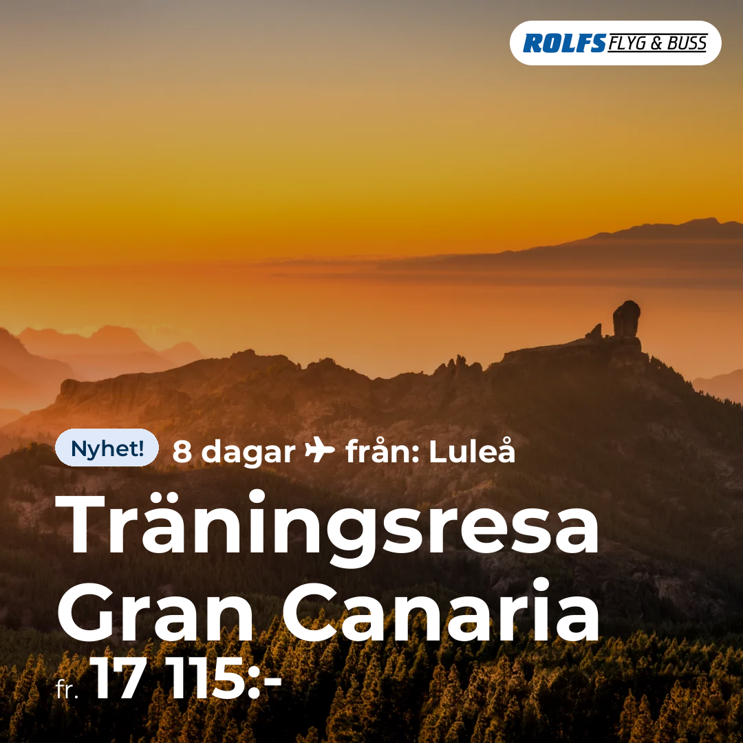 Träningsresa Gran Canaria