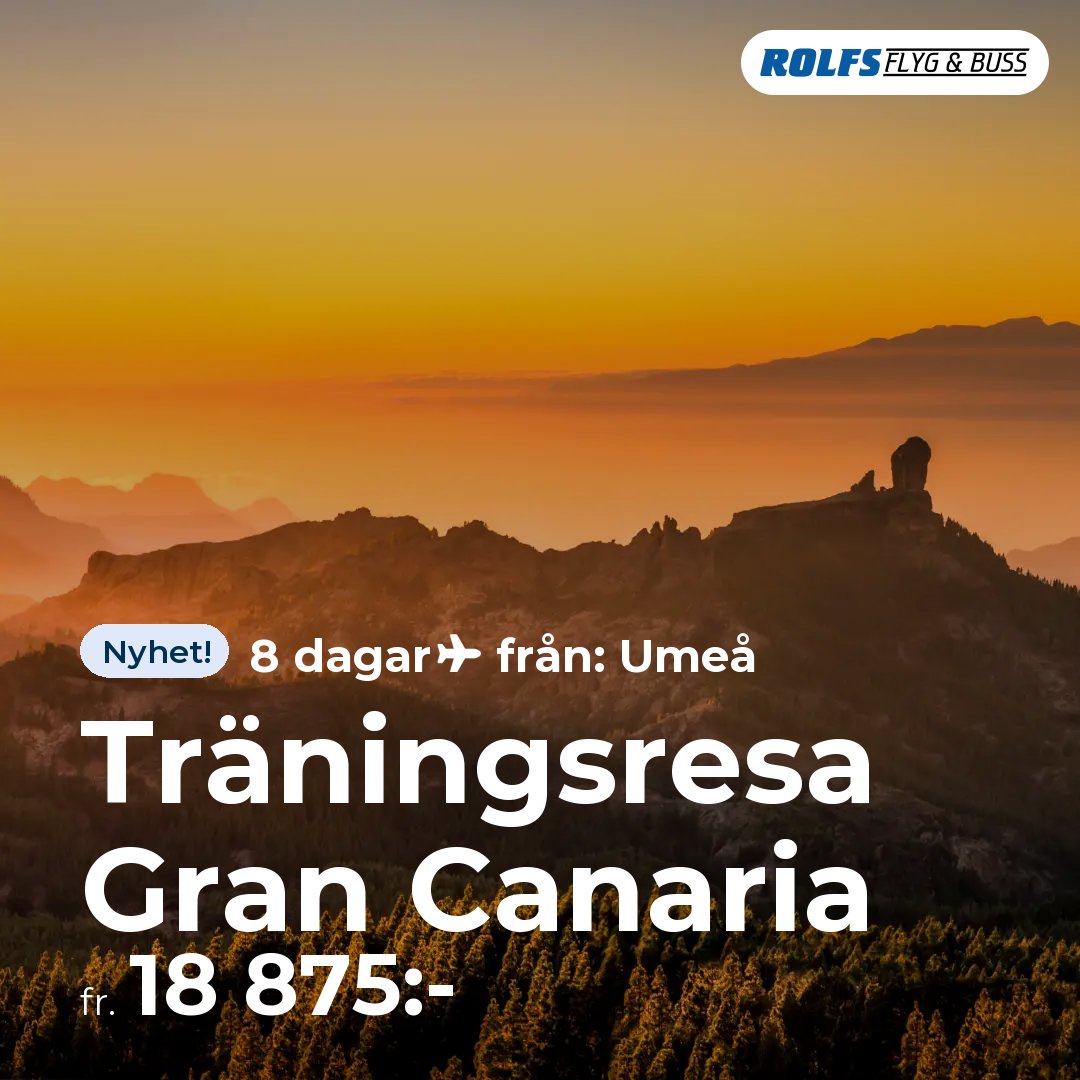 Träningsresa Gran Canaria