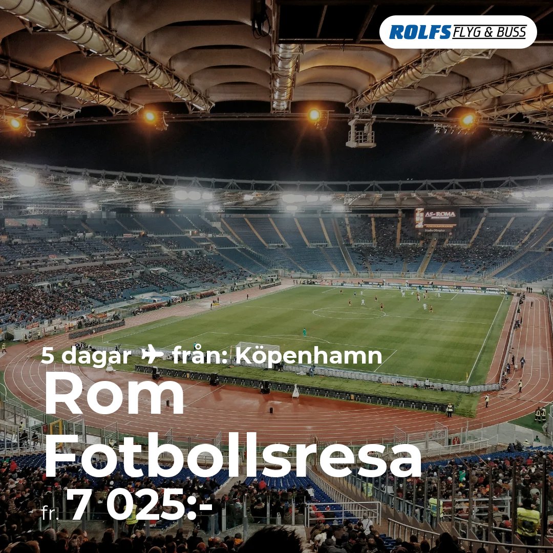 Rom Fotbollsresa