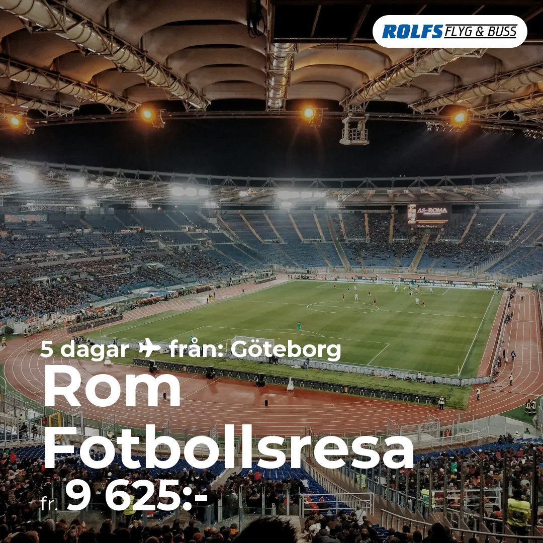 Rom Fotbollsresa