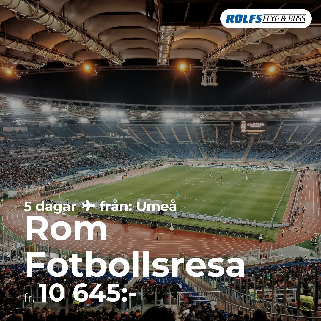 Rom Fotbollsresa