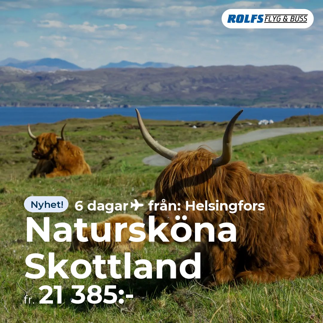 Natursköna Skottland