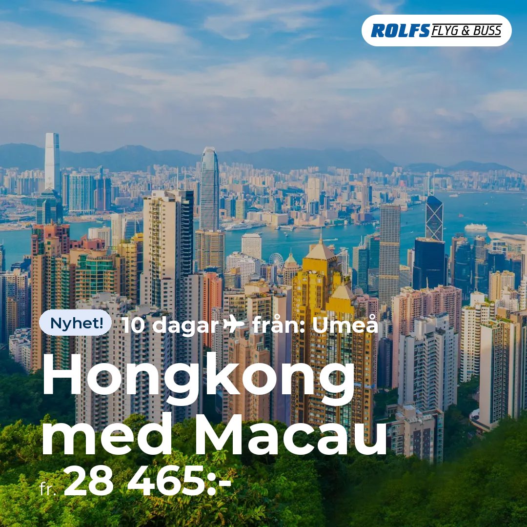 Hongkong med Macau