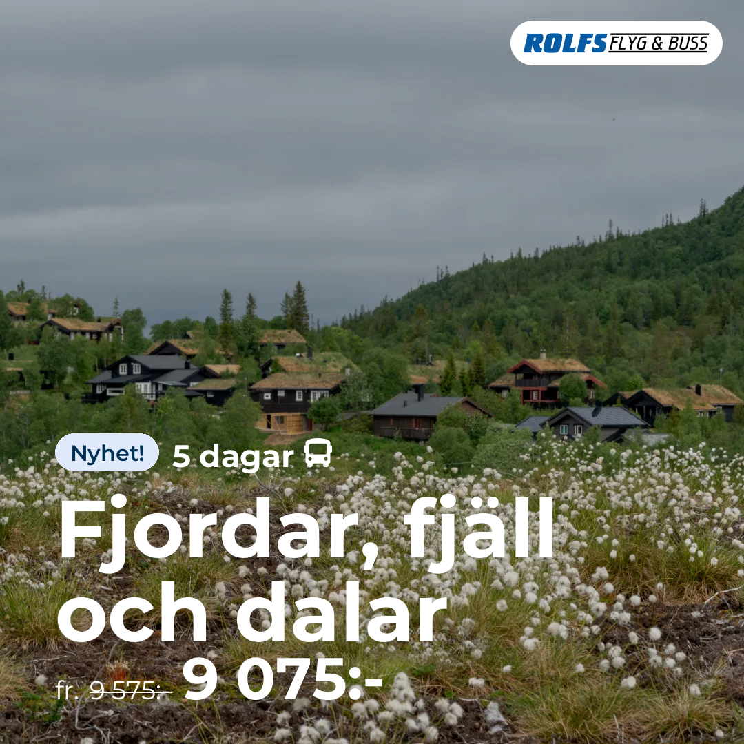 Fjordar, fjäll och dalar