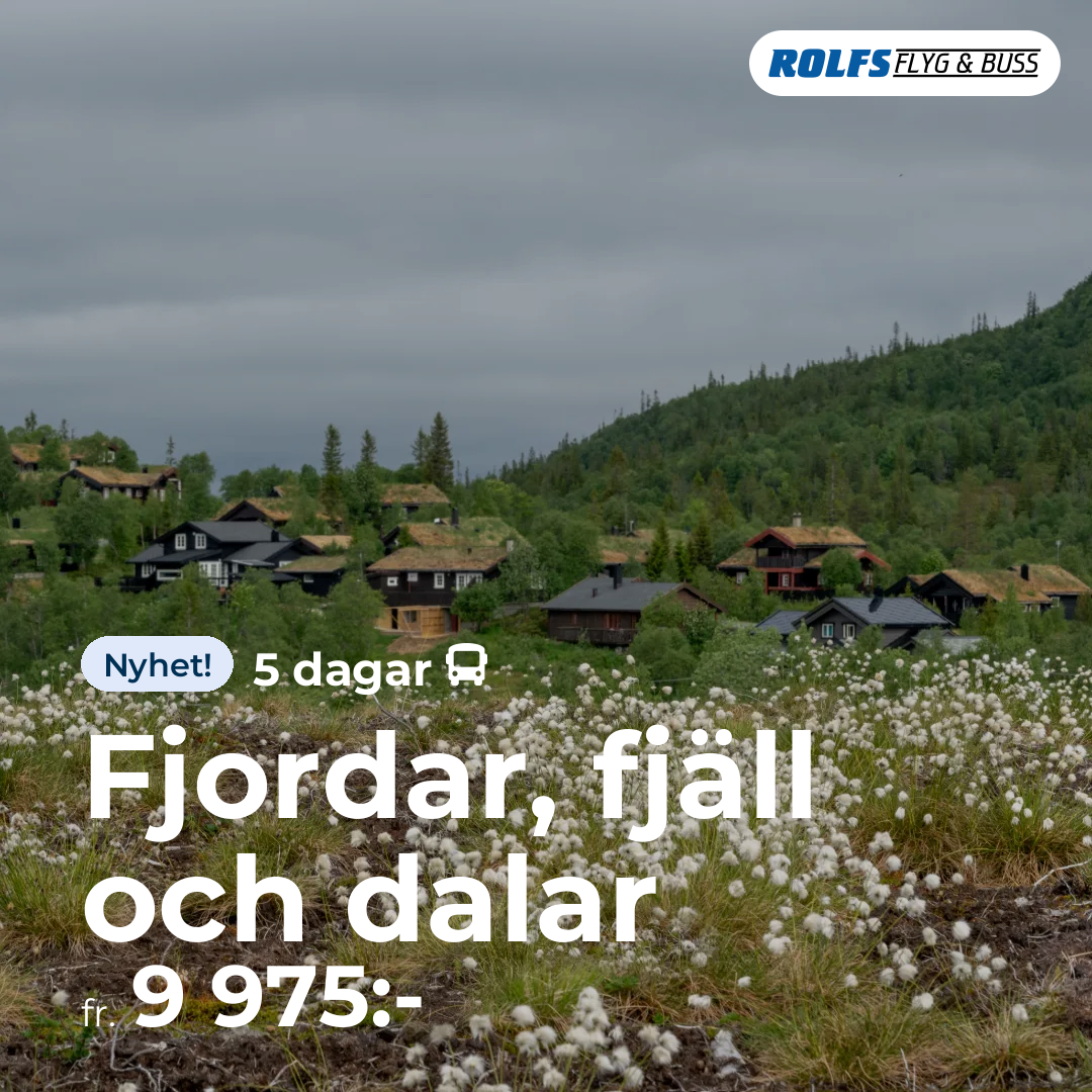 Fjordar, fjäll och dalar