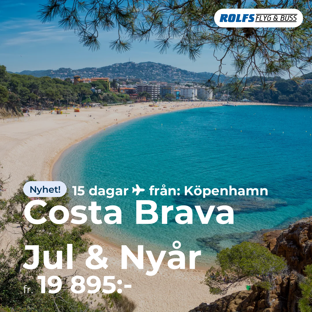 Costa Brava Jul & Nyår