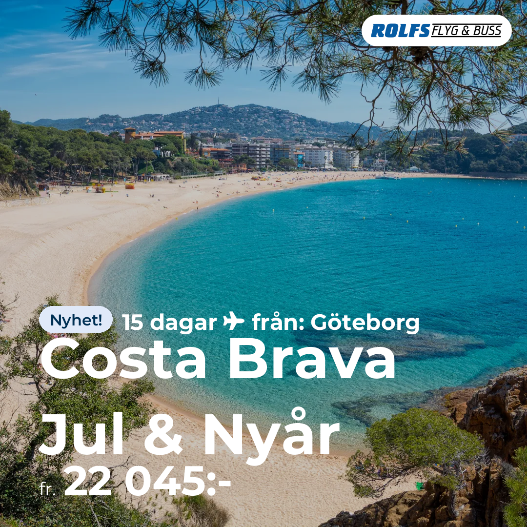 Costa Brava Jul & Nyår