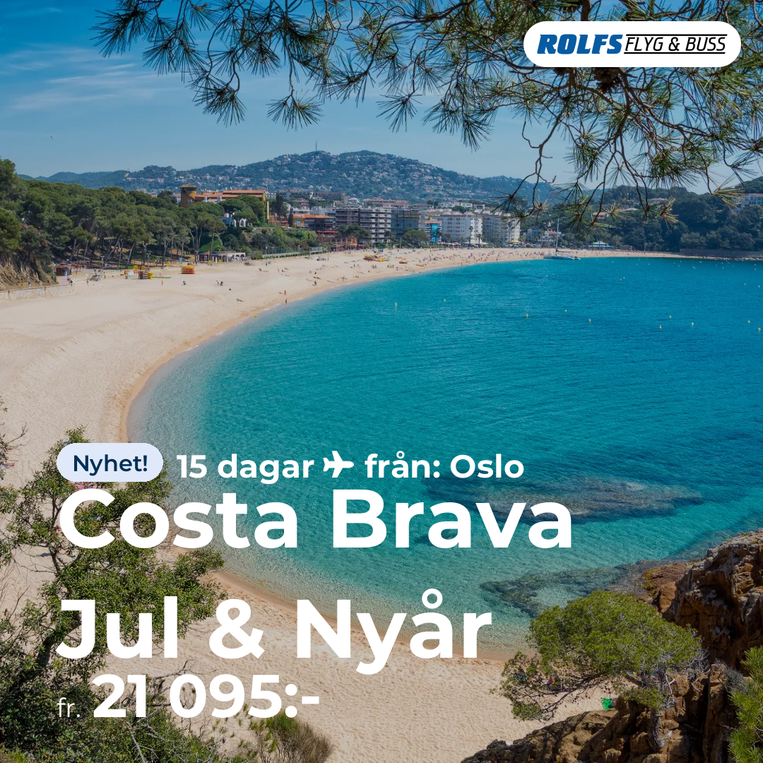 Costa Brava Jul & Nyår