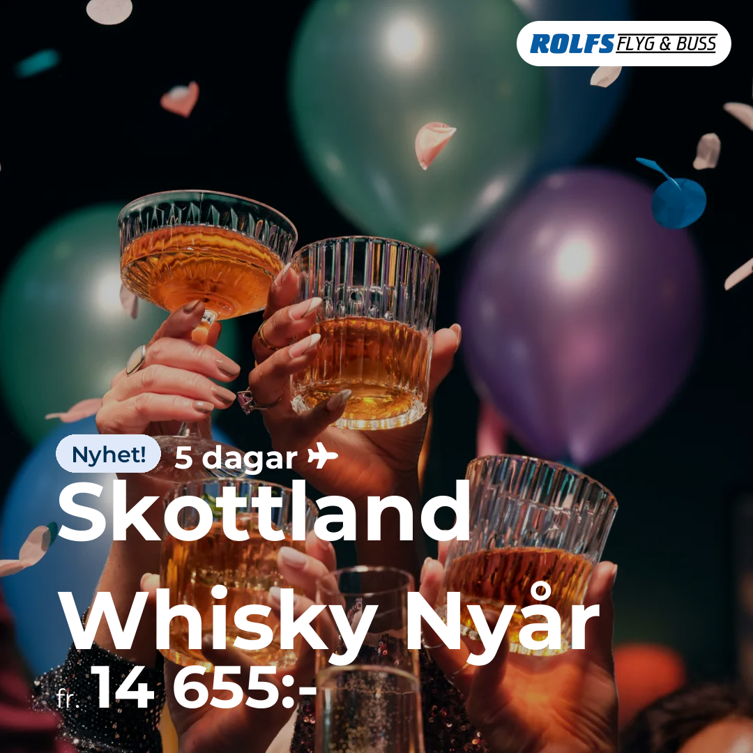 Skottland Whisky Nyår