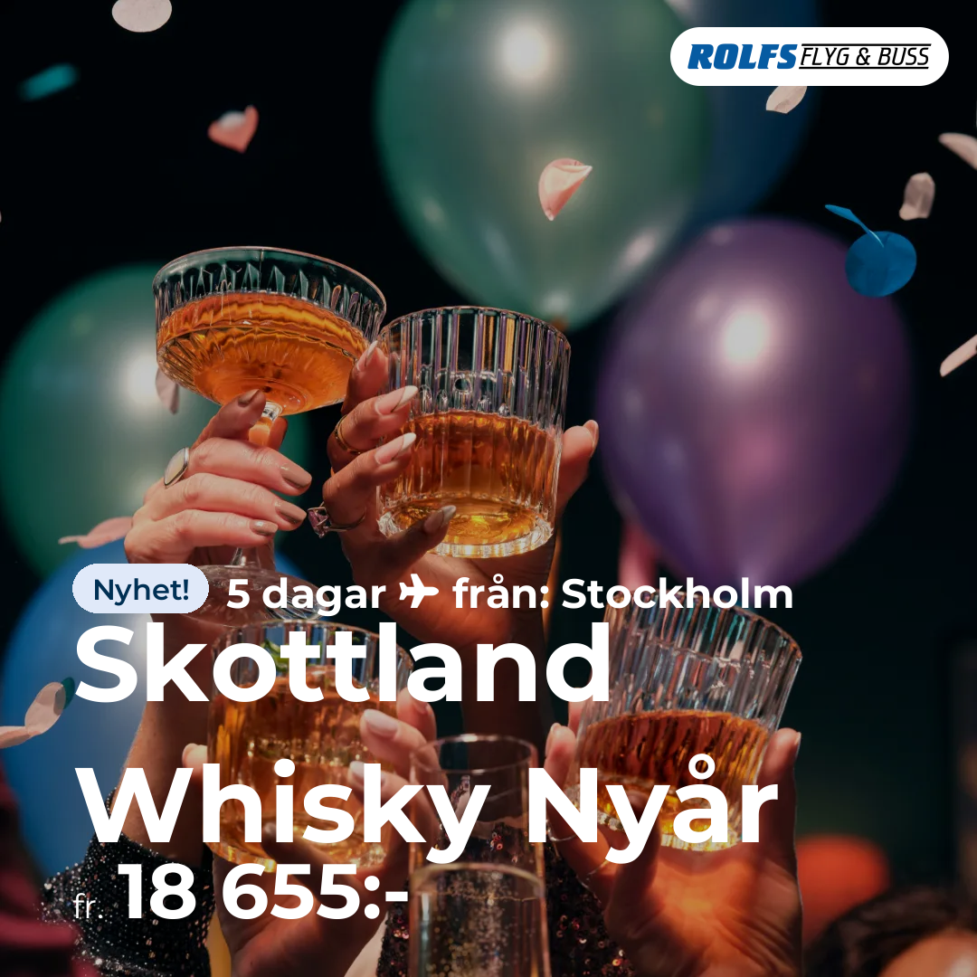Skottland Whisky Nyår