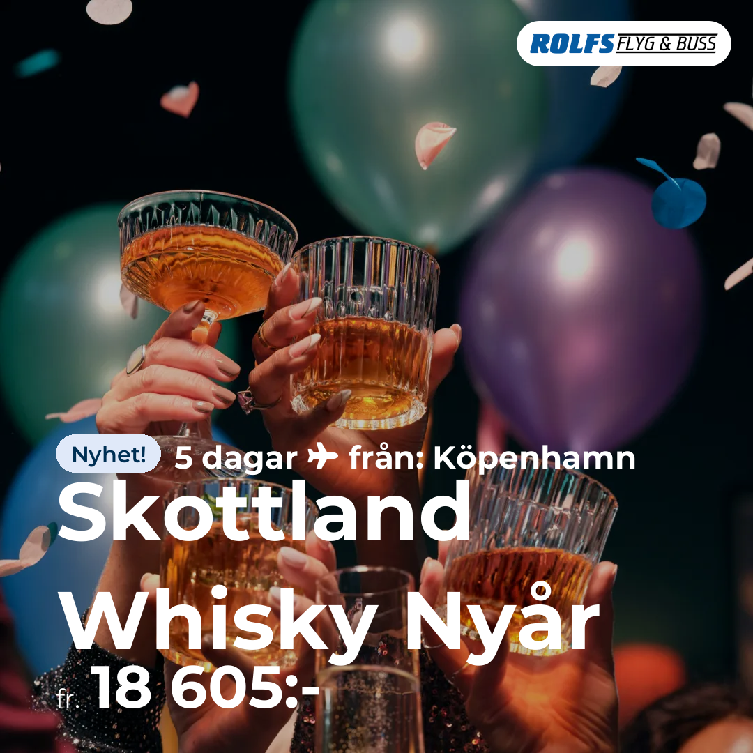 Skottland Whisky Nyår