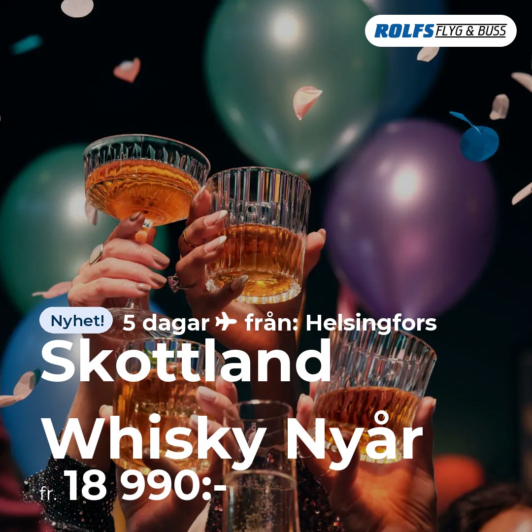 Skottland Whisky Nyår