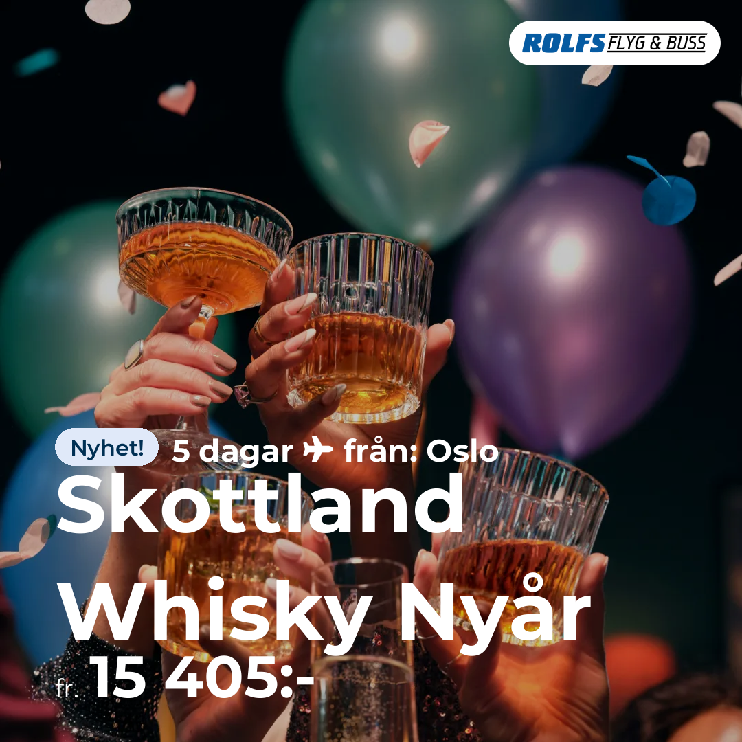Skottland Whisky Nyår