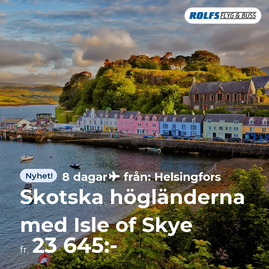 Skotska högländerna med Isle of Skye