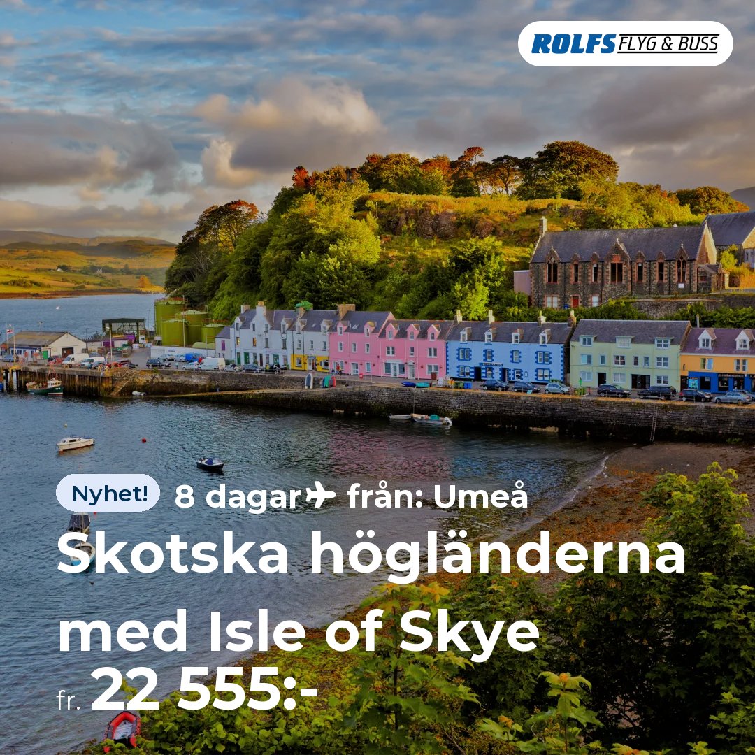Skotska högländerna med Isle of Skye