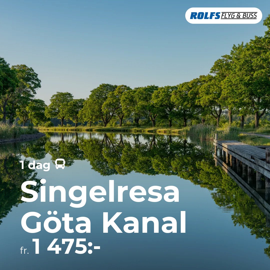 Singelresa Göta Kanal