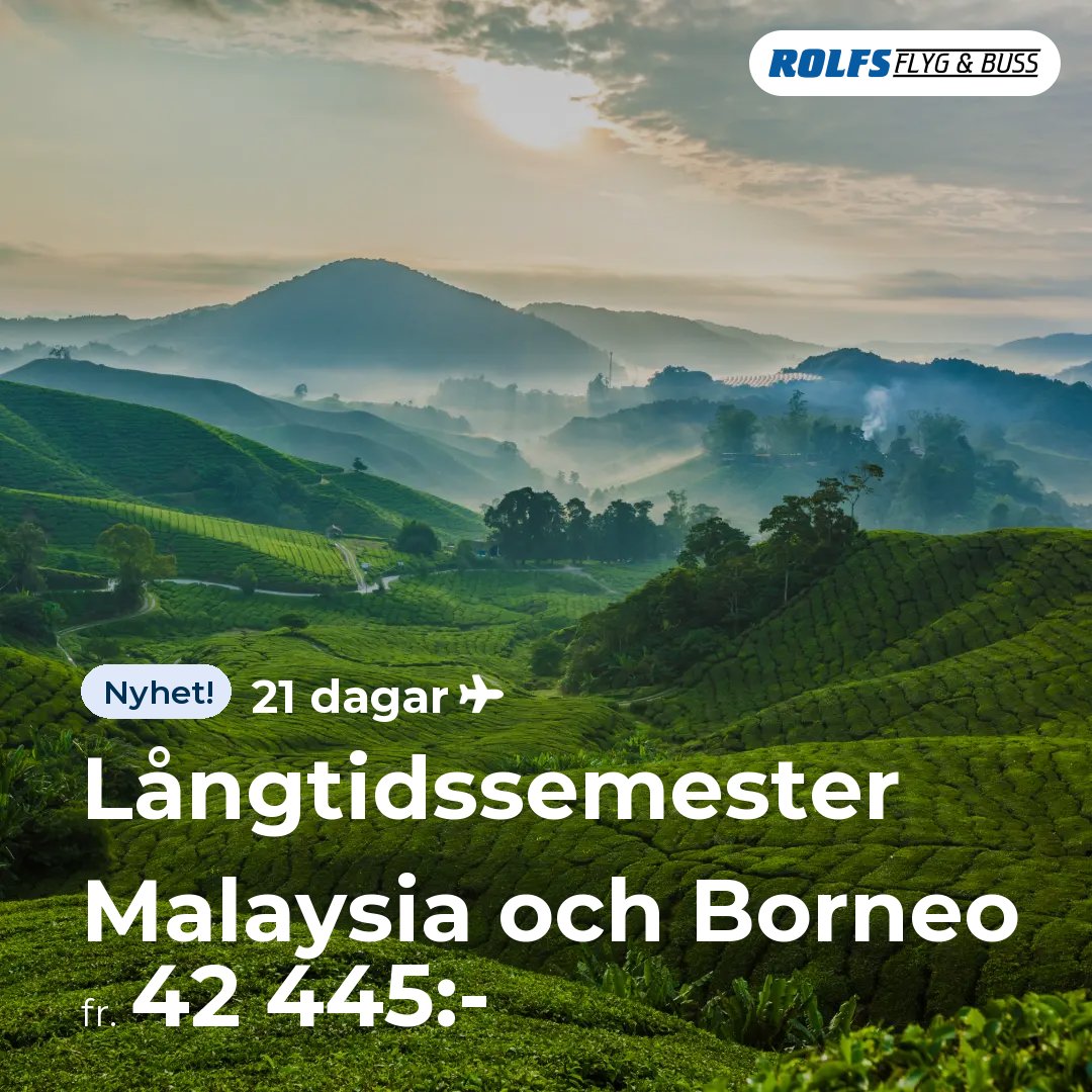 Långtidssemester Malaysia och Borneo