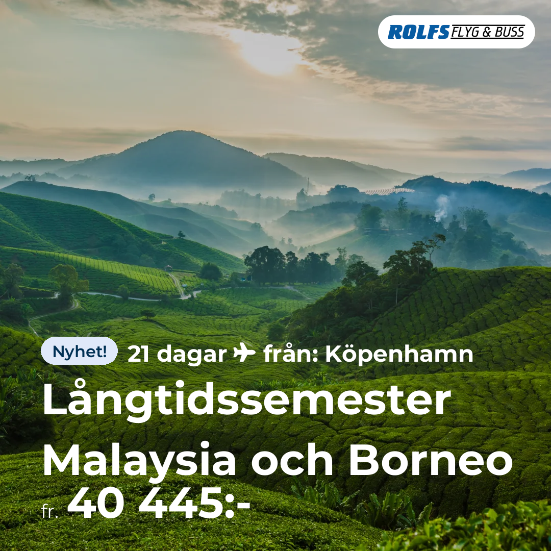 Långtidssemester Malaysia och Borneo