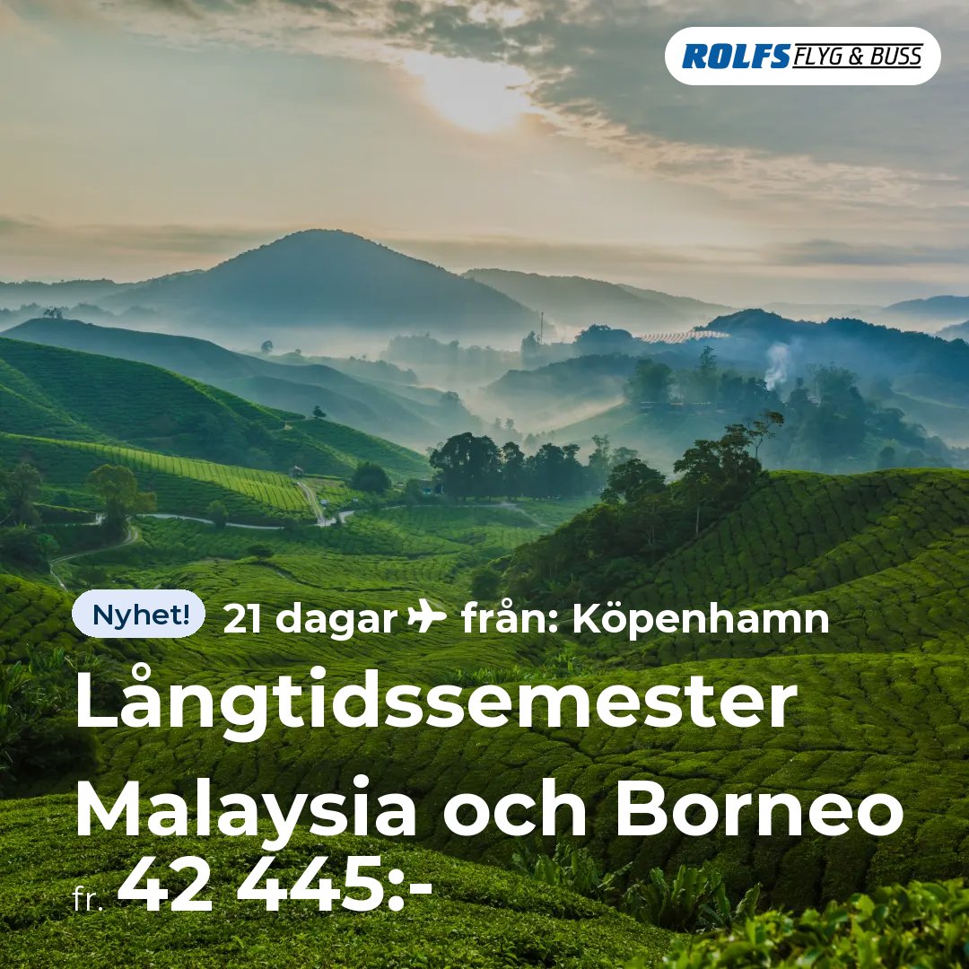 Långtidssemester Malaysia och Borneo