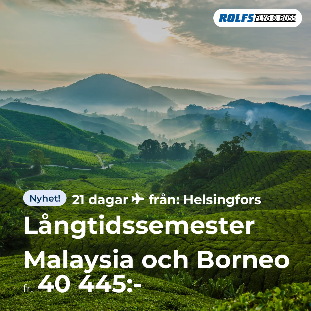 Långtidssemester Malaysia och Borneo