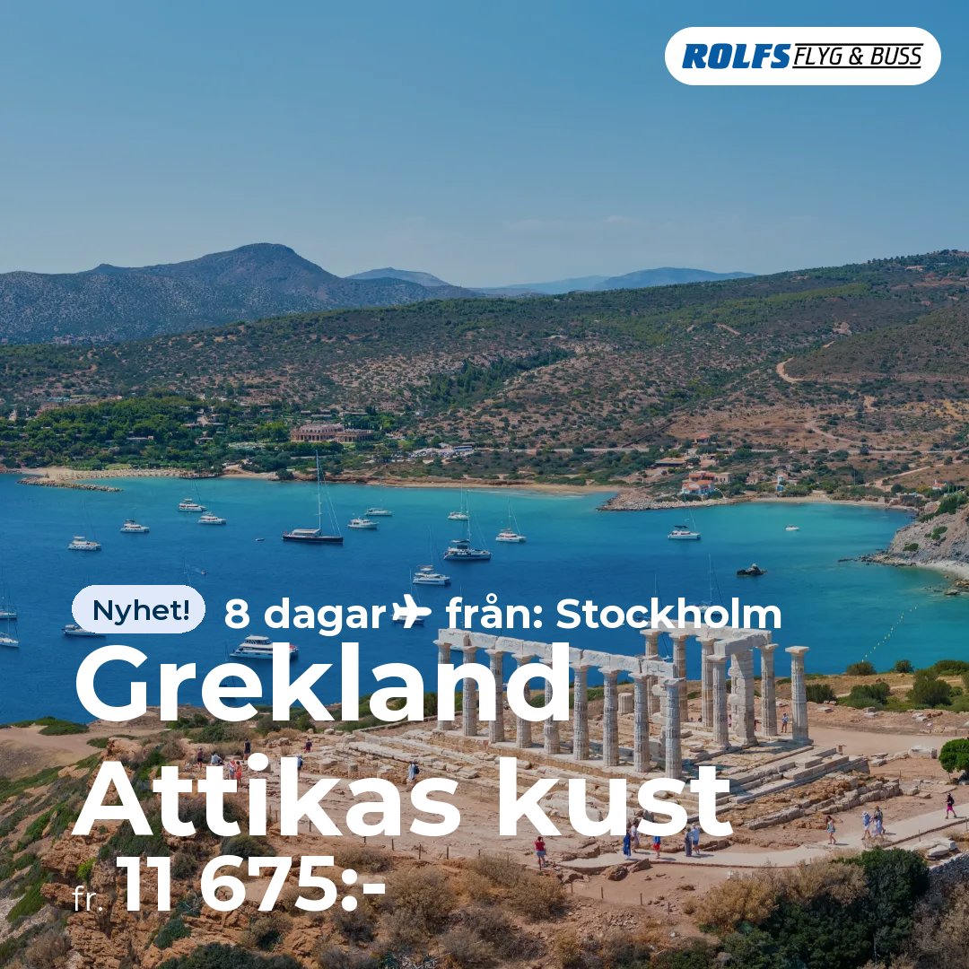 Grekland Attikas kust