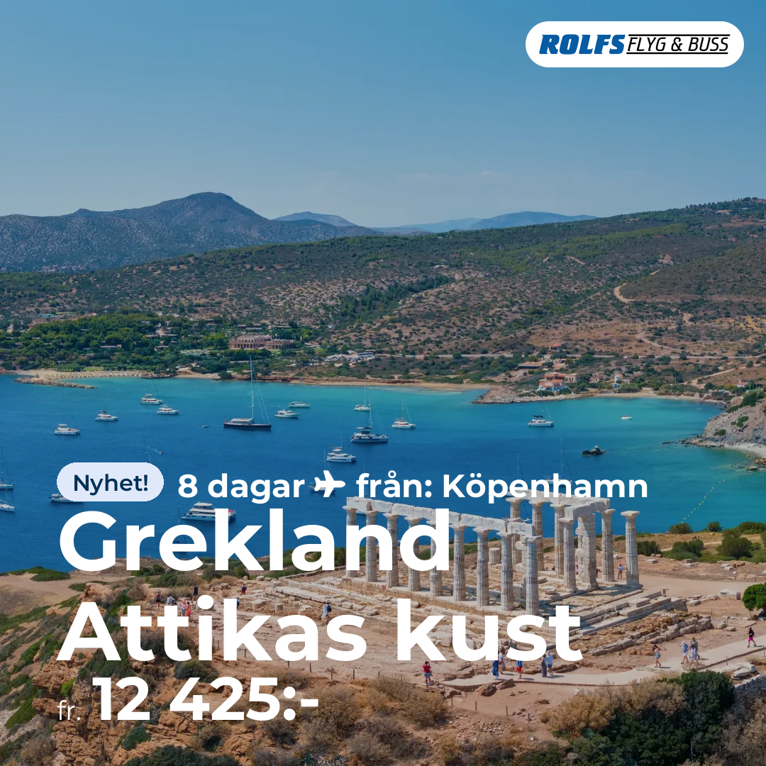 Grekland Attikas kust