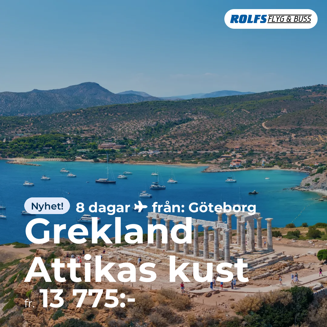 Grekland Attikas kust