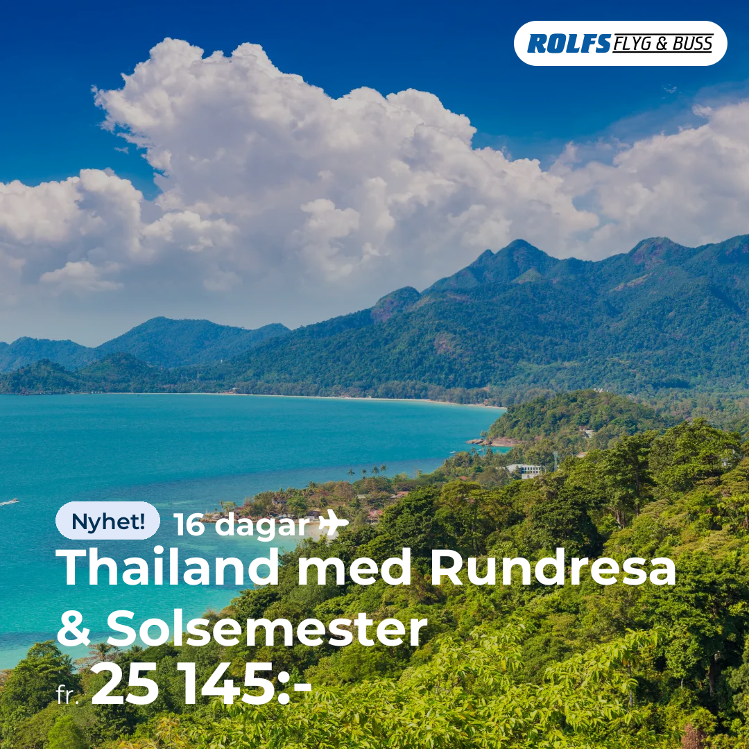 Thailand med Rundresa & Solsemester