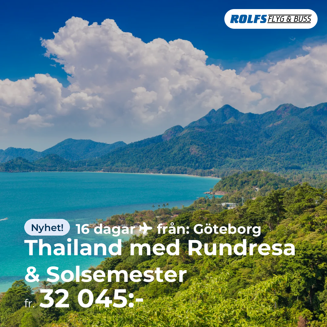 Thailand med Rundresa & Solsemester