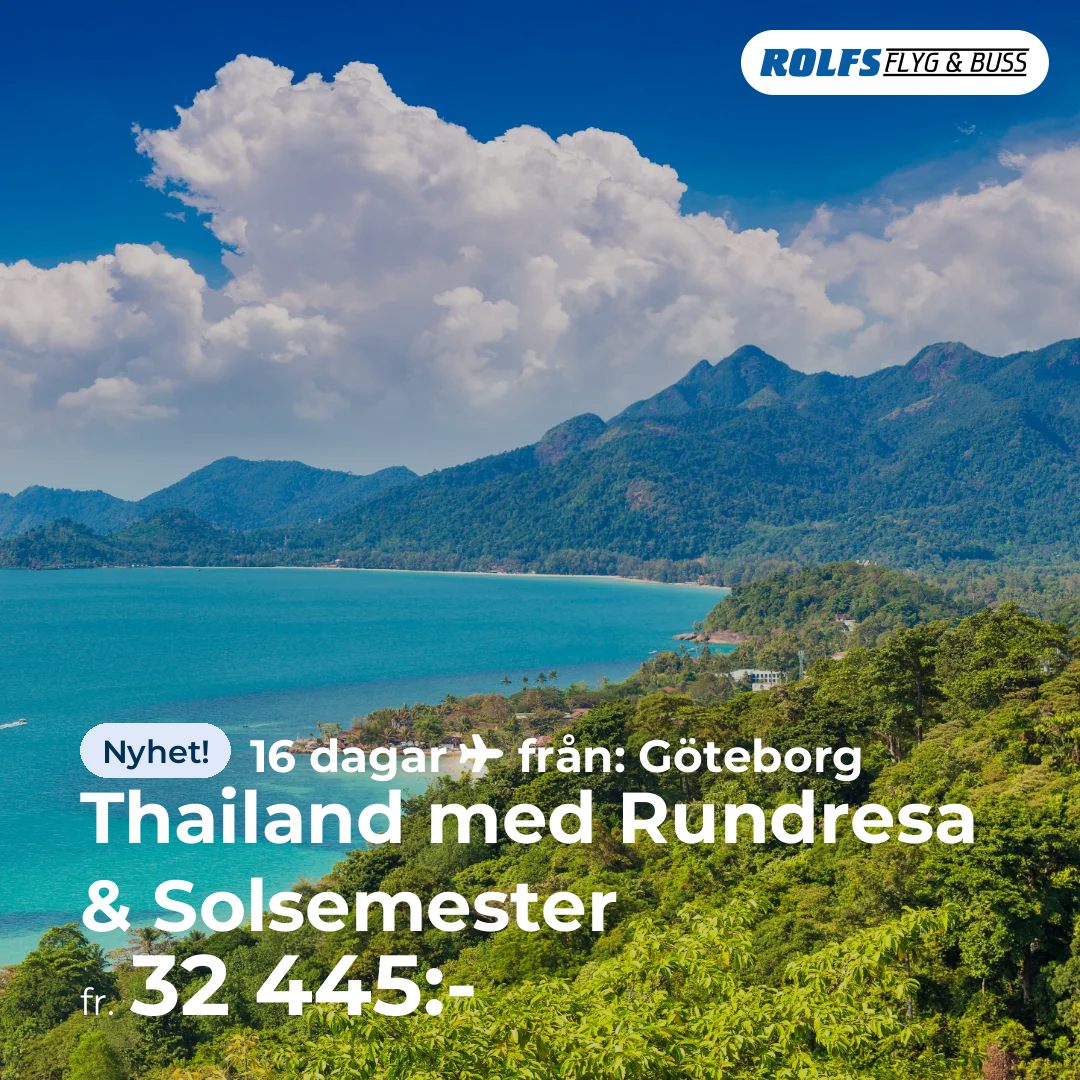 Thailand med Rundresa & Solsemester