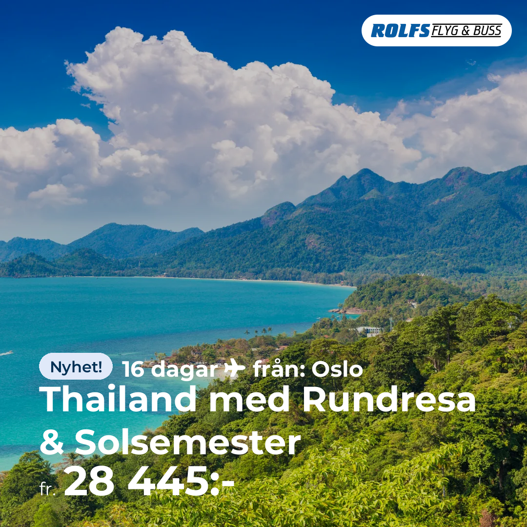 Thailand med Rundresa & Solsemester