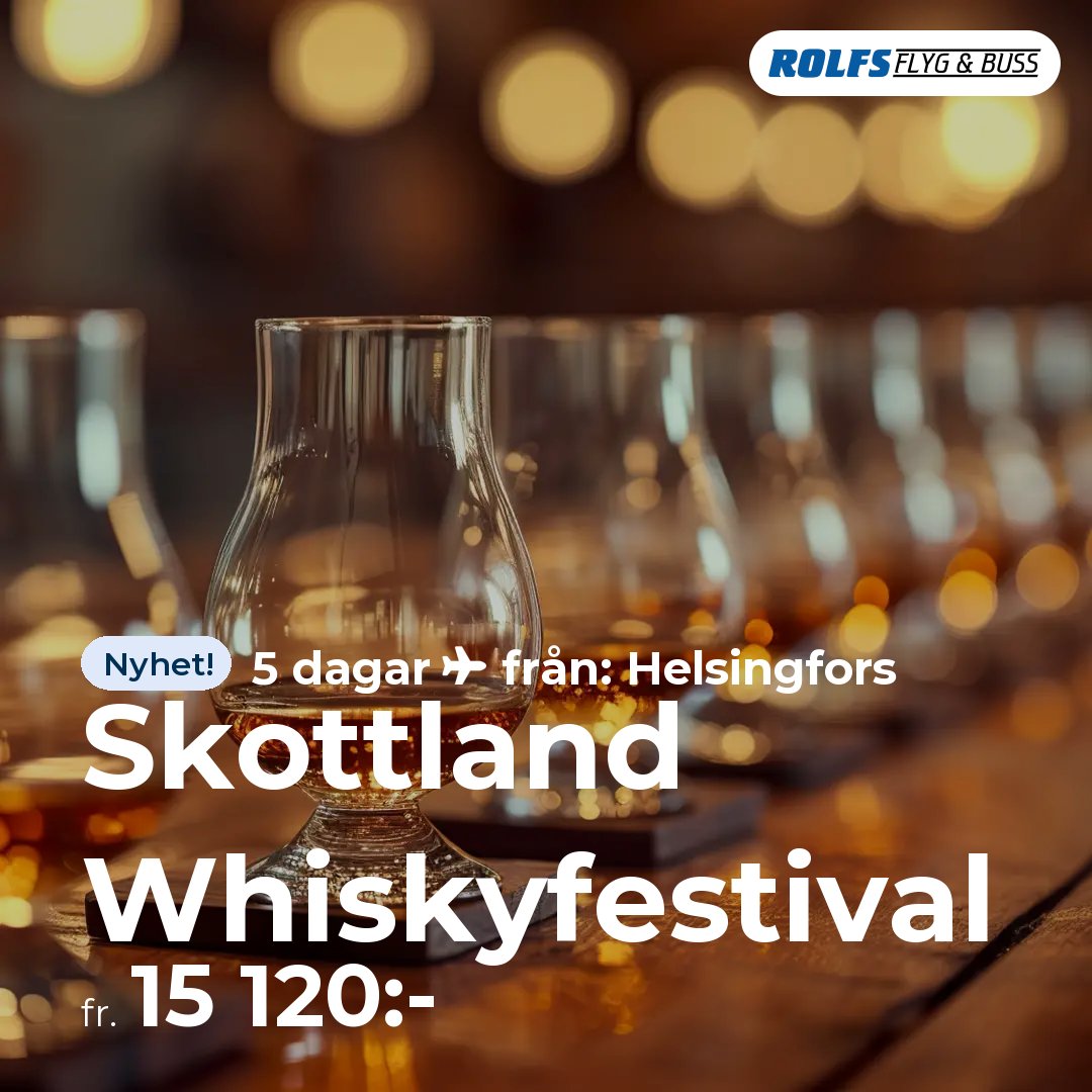 Skottland Whiskyfestival