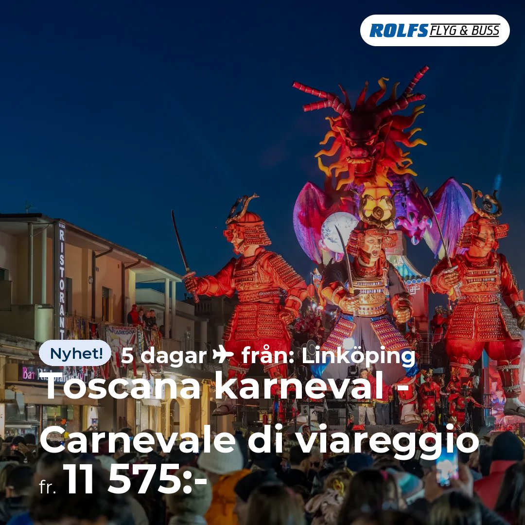 Toscana karneval - Carnevale di viareggio