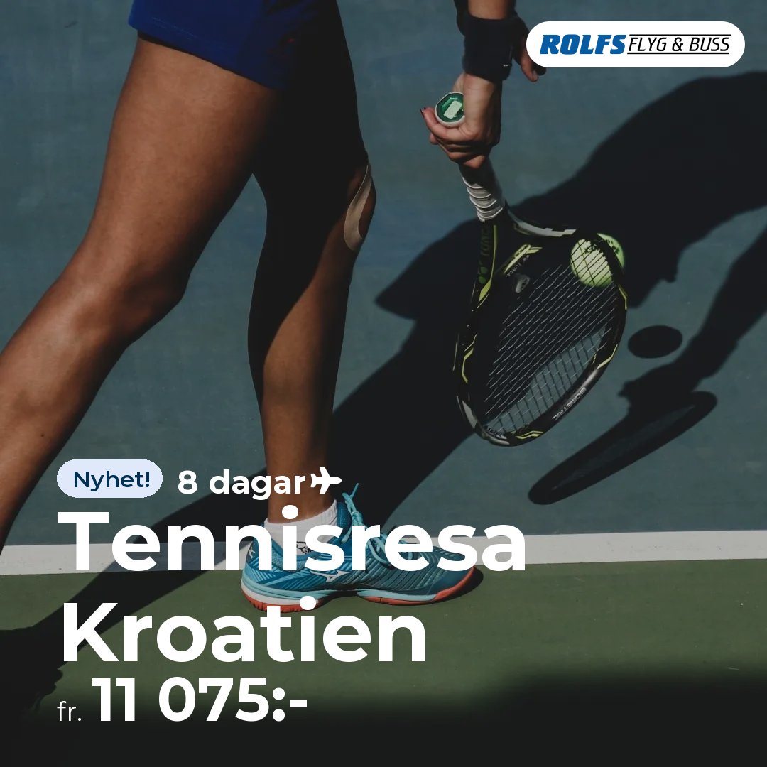 Tennisresa Kroatien