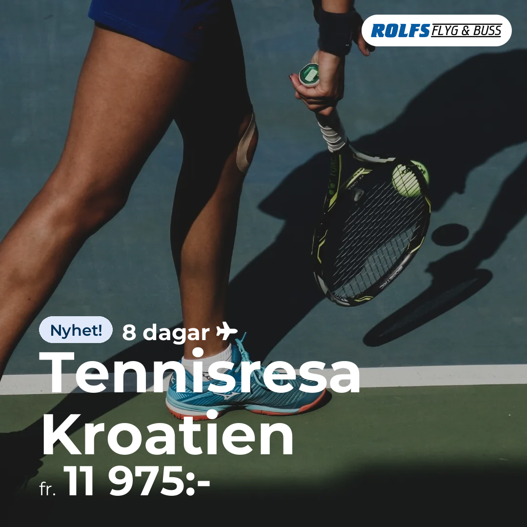 Tennisresa Kroatien