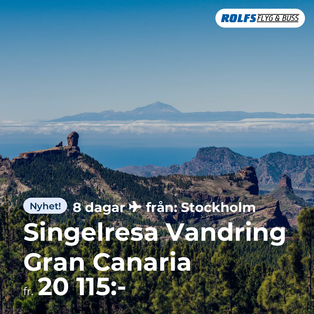 Singelresa Vandring Gran Canaria