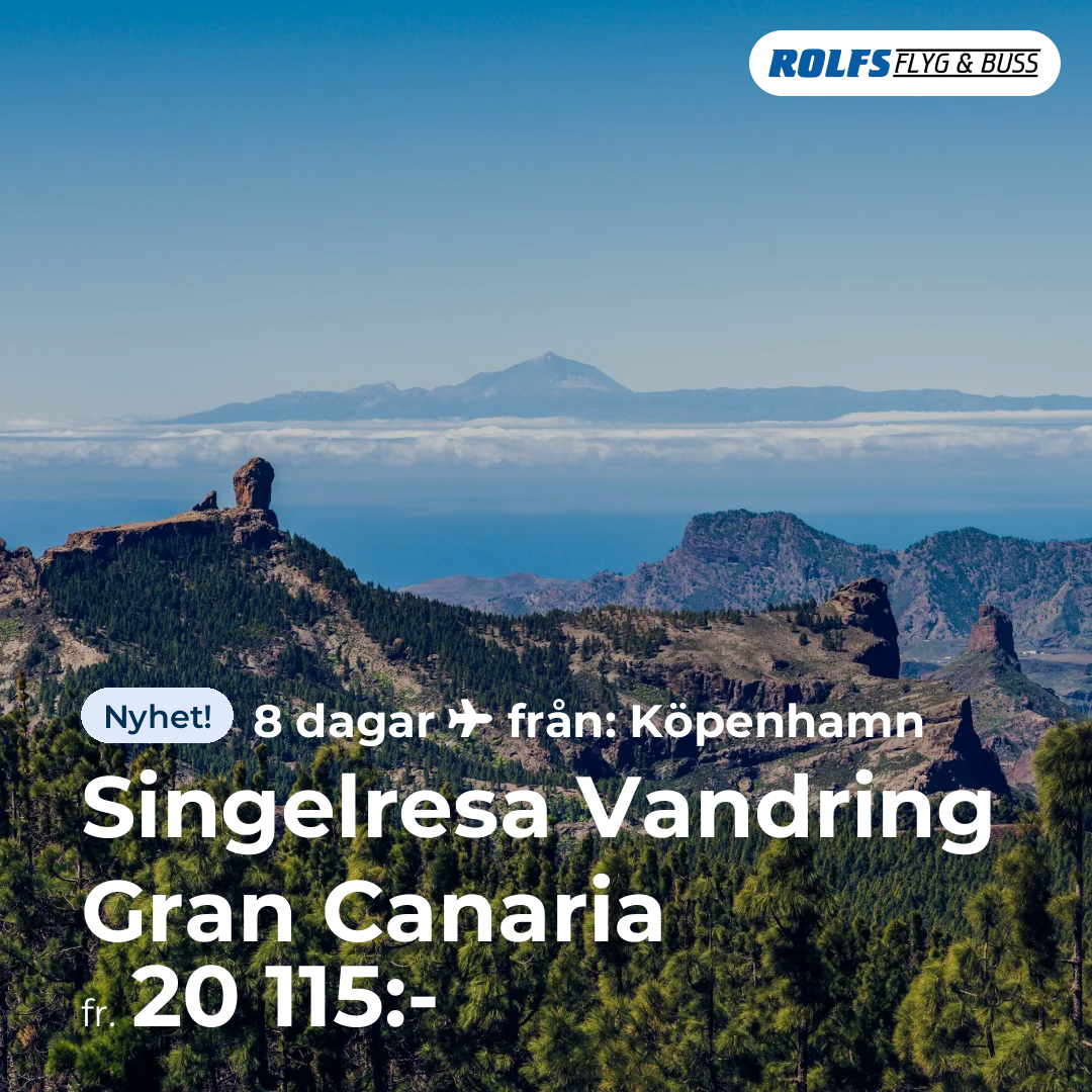Singelresa Vandring Gran Canaria