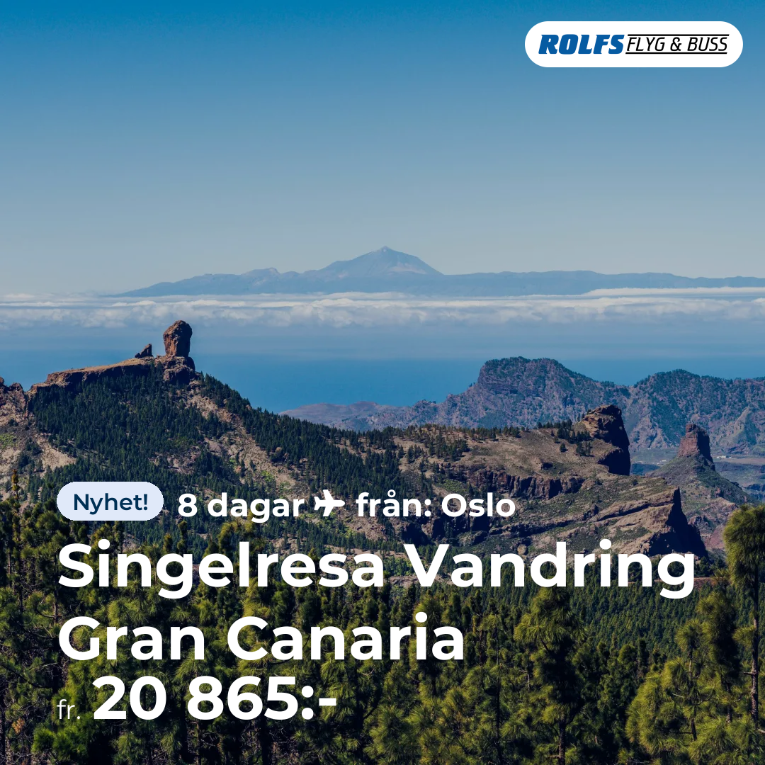 Singelresa Vandring Gran Canaria