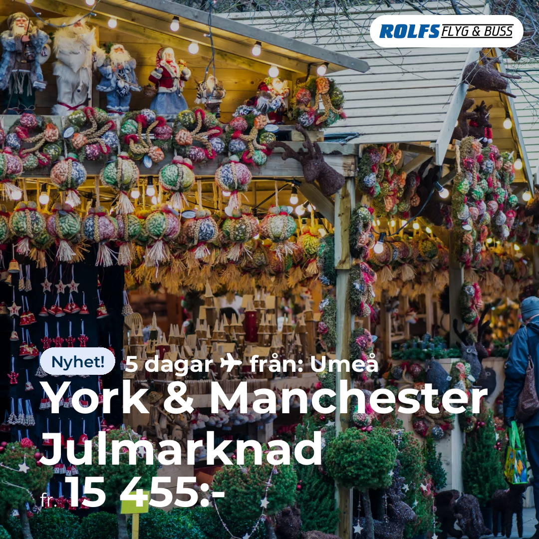 York & Manchester Julmarknad