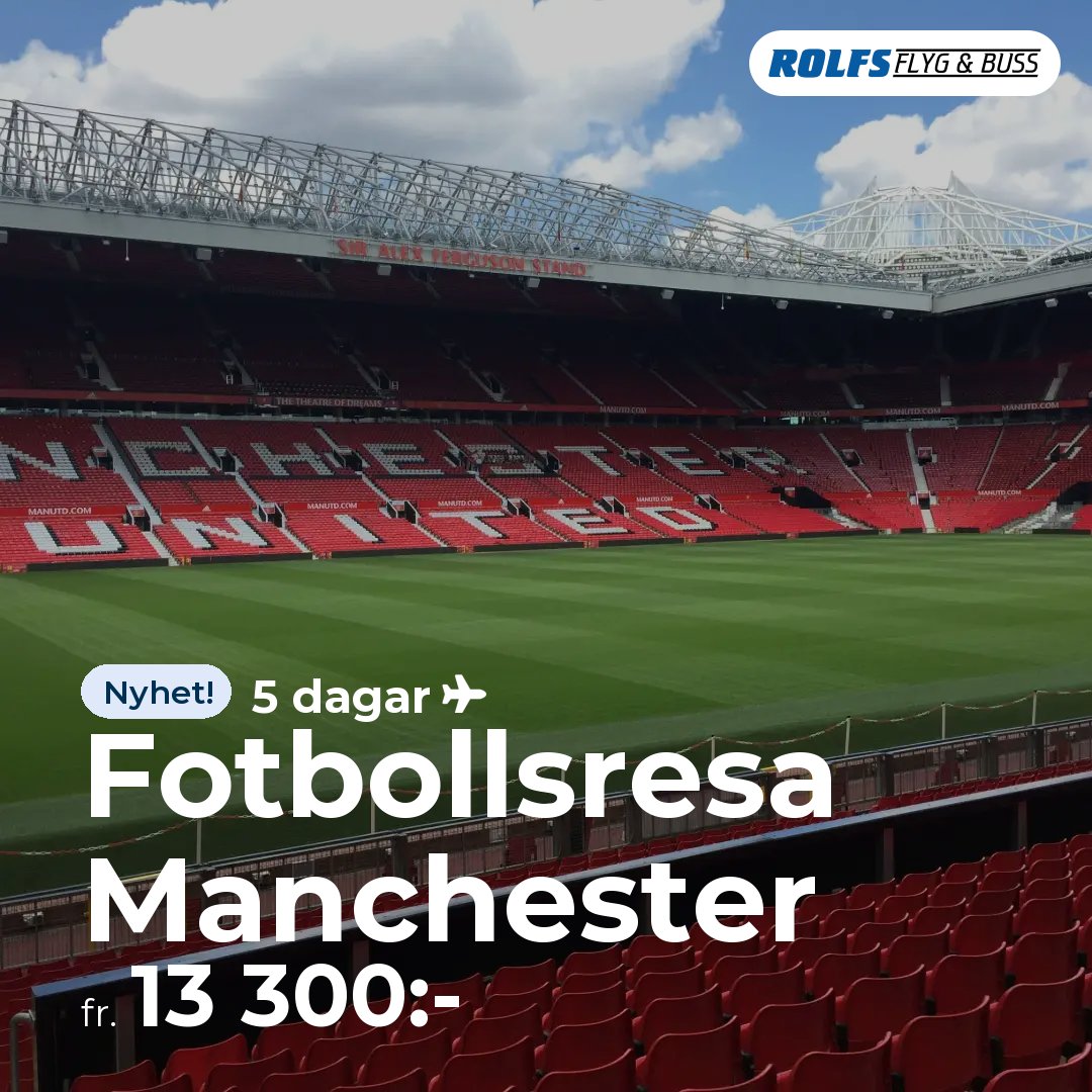 Fotbollsresa Manchester