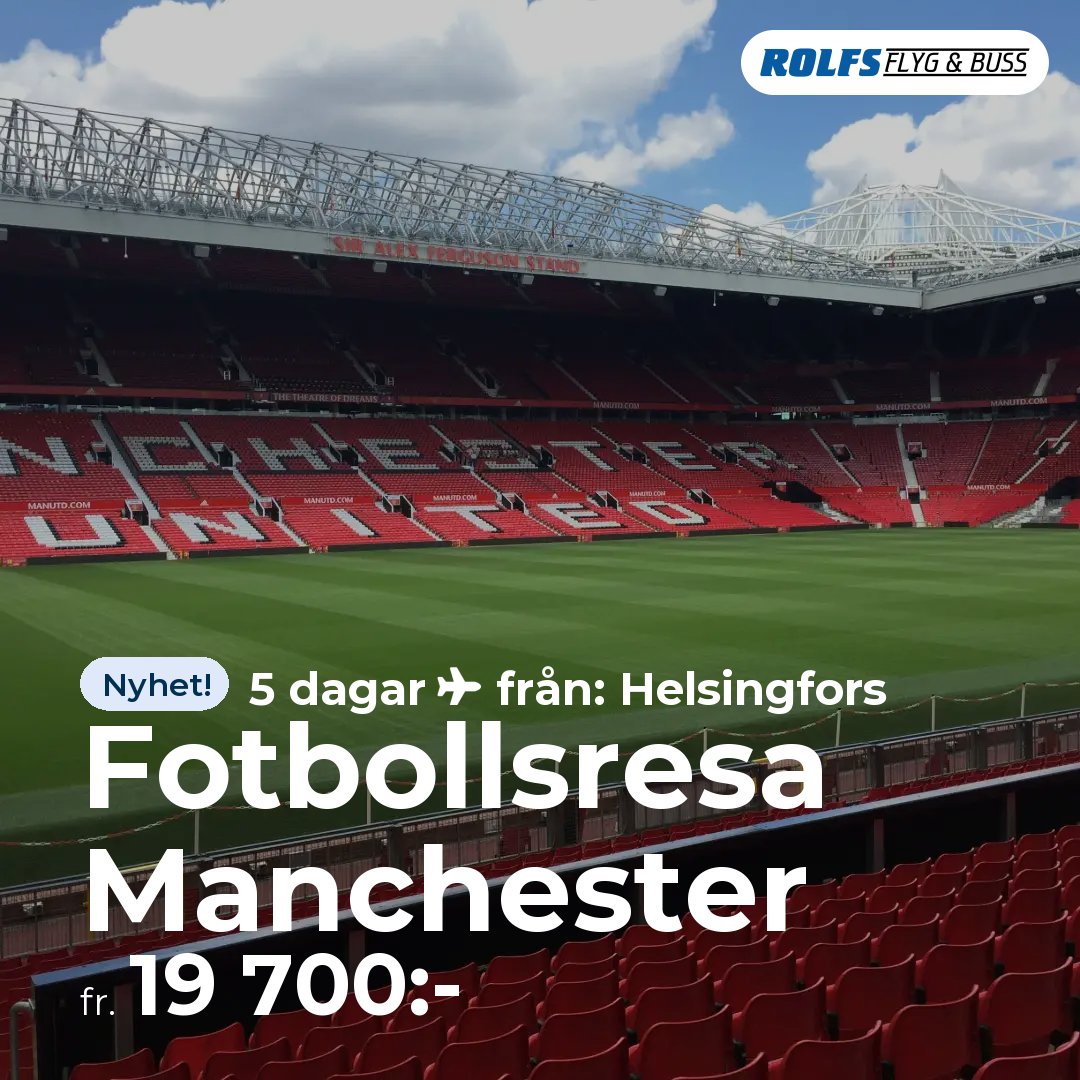 Fotbollsresa Manchester