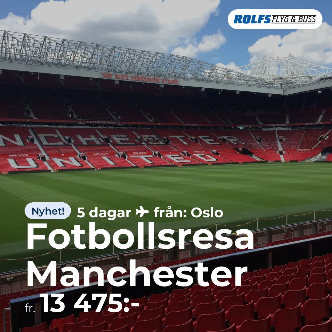 Fotbollsresa Manchester