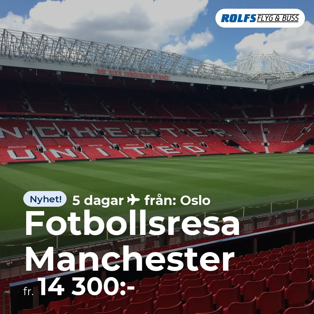 Fotbollsresa Manchester