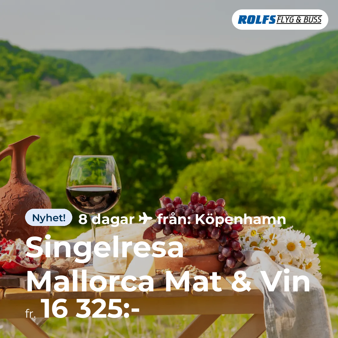 Singelresa Mallorca Mat & Vin