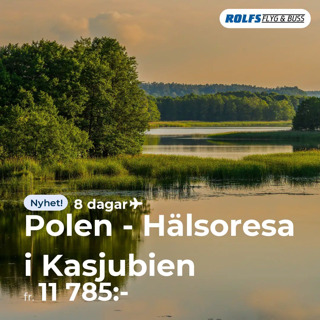 Polen - Hälsoresa i Kasjubien