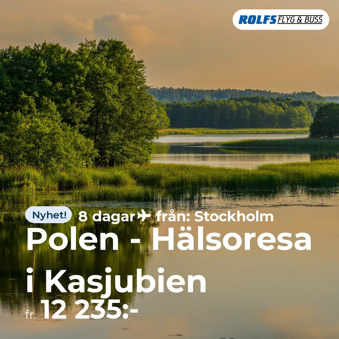 Polen - Hälsoresa i Kasjubien