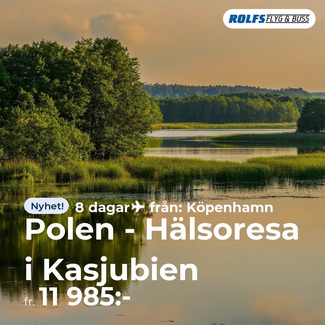 Polen - Hälsoresa i Kasjubien