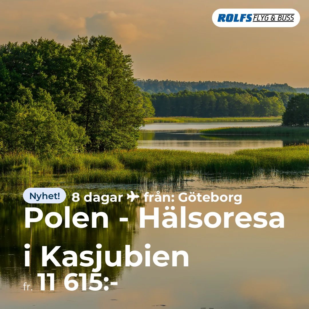 Polen - Hälsoresa i Kasjubien