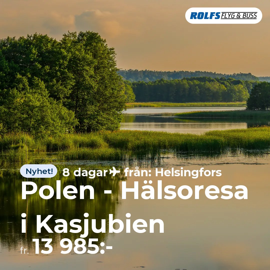 Polen - Hälsoresa i Kasjubien